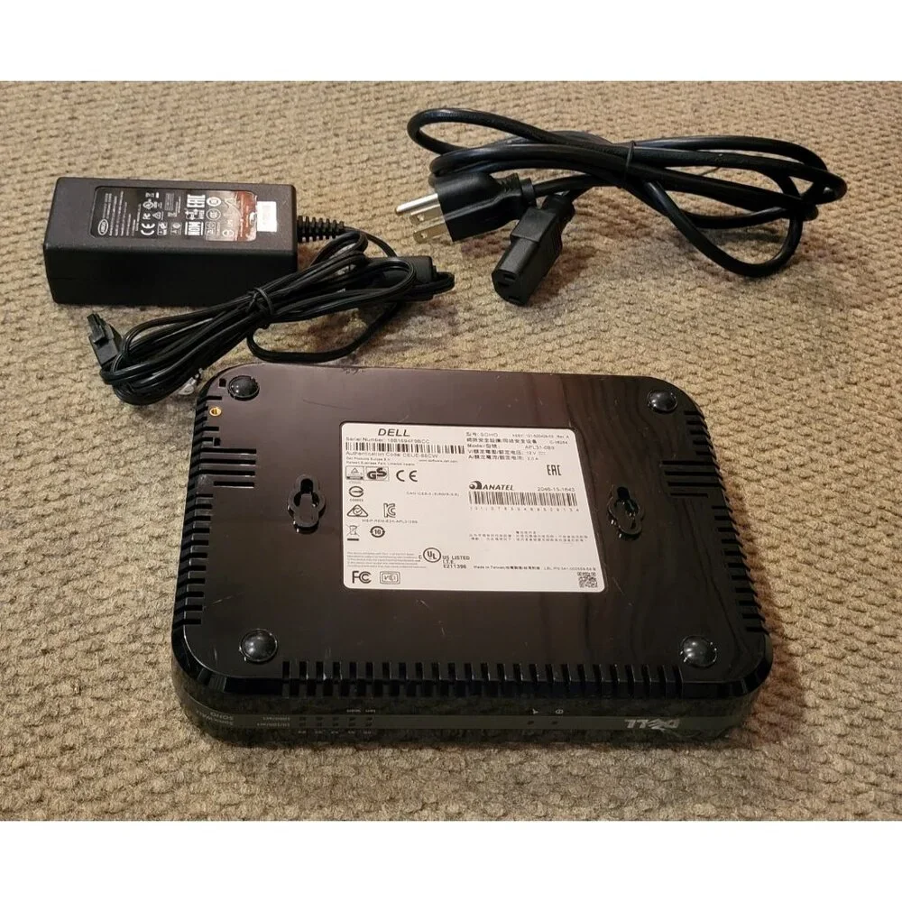 DELL Sonic Wall Soho APL31-0B9 Network Security Firewall with Power Adapter